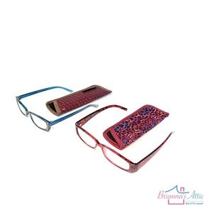 Women's Reading Eyeglasses Fashionable slim - 2 pieces